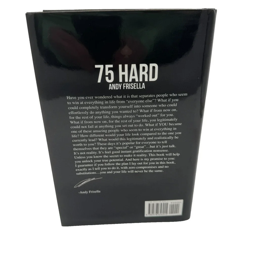 75 Hard A Tactical Guide to Winning the War with Yourself Andy Frisella Book‎